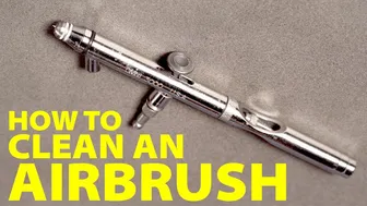 How to Clean an Airbrush #1