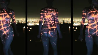 City Lights body painting over SoCal #9