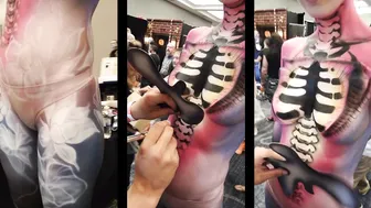 Body Paint at Son of Monsterpalooza 2017 for Badger Airbrush #2