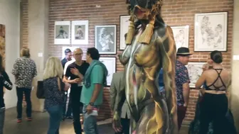 Live Painting Shadia at Nude Art LA #8