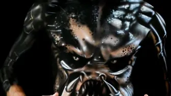 Unbelievable Predator Body Art - Get to da Choppa! #10