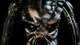 Unbelievable Predator Body Art - Get to da Choppa! #2