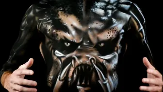 Unbelievable Predator Body Art - Get to da Choppa! #8