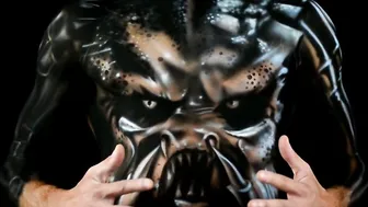 Unbelievable Predator Body Art - Get to da Choppa! #9