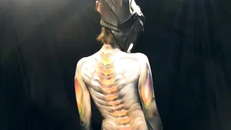 Body Painting Sawyer at Son of Monsterpalooza 2016 #4