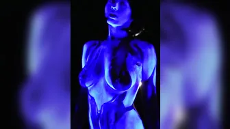 UV Blacklight Body Painting #10