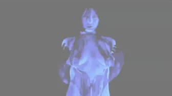 Halo 4 CORTANA Cosplay Body Paint NSFW #8