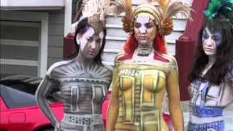 3 Painted Ladies at the Painted Ladies Houses NSFW