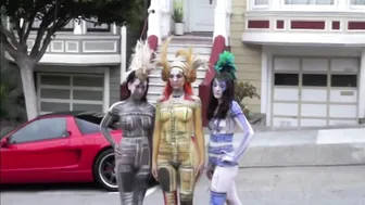 3 Painted Ladies at the Painted Ladies Houses NSFW #5