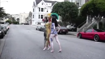 3 Painted Ladies at the Painted Ladies Houses NSFW #7