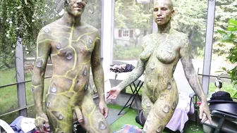 NSFW Male and Female Body Paint Time Lapse #7