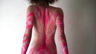 Sadie's Striking Body Paint #4