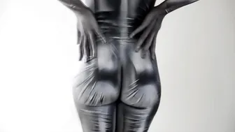 Mylar Balloon Body Painting #7