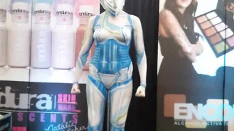 IMATS 2015 Rhino Bot Body Painting #2