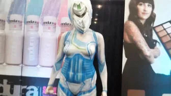 IMATS 2015 Rhino Bot Body Painting #3