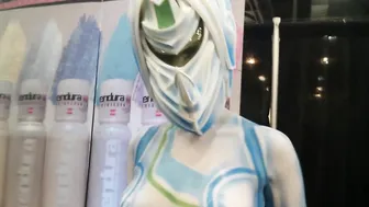 IMATS 2015 Rhino Bot Body Painting #5