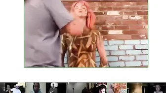 NSFW Google+ On Air Hangout Body Paint #2 #10