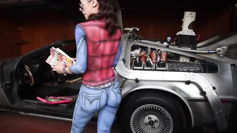 Back to the Future Body Painting #5