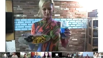 NSFW Google+ On Air Hangout Body Paint #4 #9