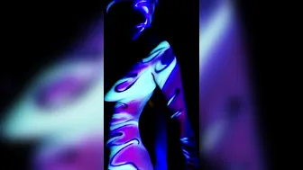 Black Light Body Painting #7