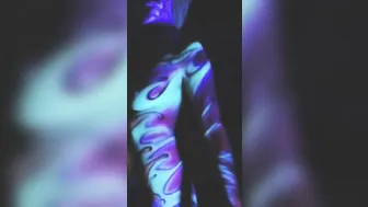 Black Light Body Painting #9