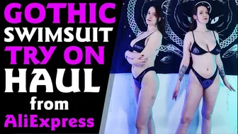 Gothic Swimsuit Unveiling: AliExpress Try-On Haul! #1