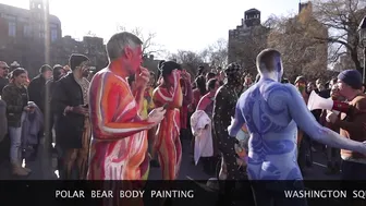 Body Painting : Polar Bears #2