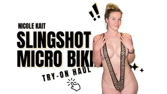 Slingshot Micro Bikini Try On & Review