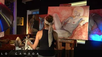 ChaShaMa Art Show : Nude Painting