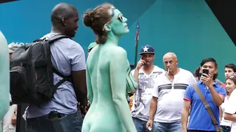 BODY PAINTING : GREEN # 2 #2