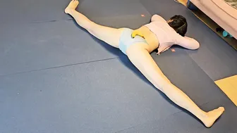 시바포즈 비키니 요가 플로우 Shiva pose, side split | bikini yoga #6