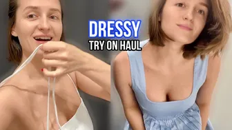 DRESSY Try on Haul with Me! | Klara Si #1