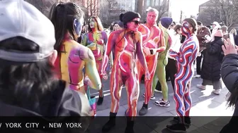 DANCING NAKED IN THE COLD NYC #2