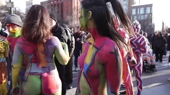 DANCING NAKED IN THE COLD NYC #9