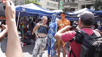 BODY PAINTING DAY : DYNAMIC DUO #8