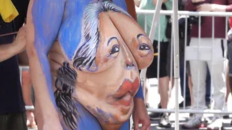 BODY PAINTING DAY : BIG FACE #6