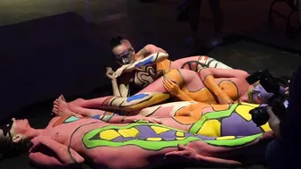 ChaShaMa Art Show : Body Painting # 3 #7