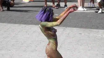 BODY PAINTING DAY : DANCE IN SLOW MO #7