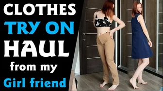 Clothes from my Girl Friend | Try on Haul #1