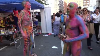 BODY PAINTING : PRIDE DAY # - 1