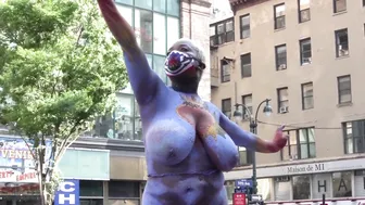 Walking Naked on 42nd Street #10