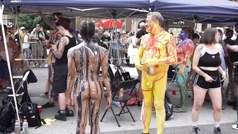 BODY PAINTING DAY : TEAM YELLOW #6