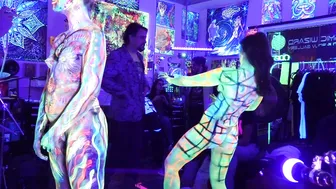 NEON BODY PAINTING #-3 #5