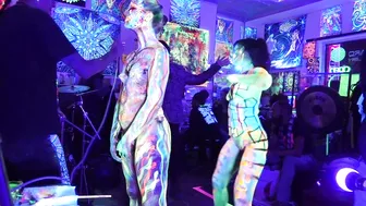 NEON BODY PAINTING #-3 #6