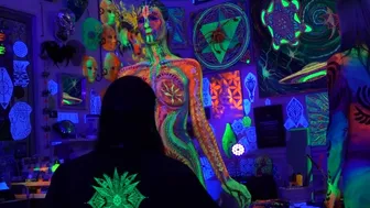 UV BODY PAINTING # 3