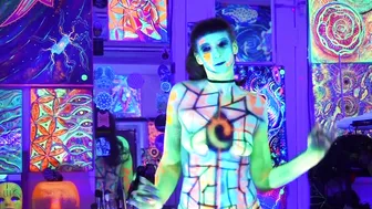 NEON BODY PAINTING # 4 #10