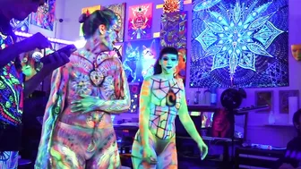 NEON BODY PAINTING # 4 #2