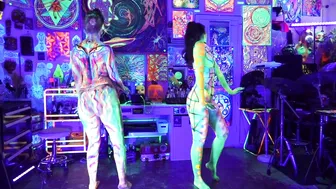 NEON BODY PAINTING # 4 #8