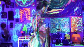 NEON BODY PAINTING # 4 #9