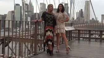 CMG NYC Fashion Week Brooklyn Bridge Photo Shoot